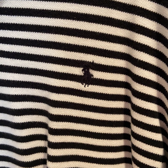 Polo by Ralph Lauren Black and White Knit polo - Picture 2 of 3